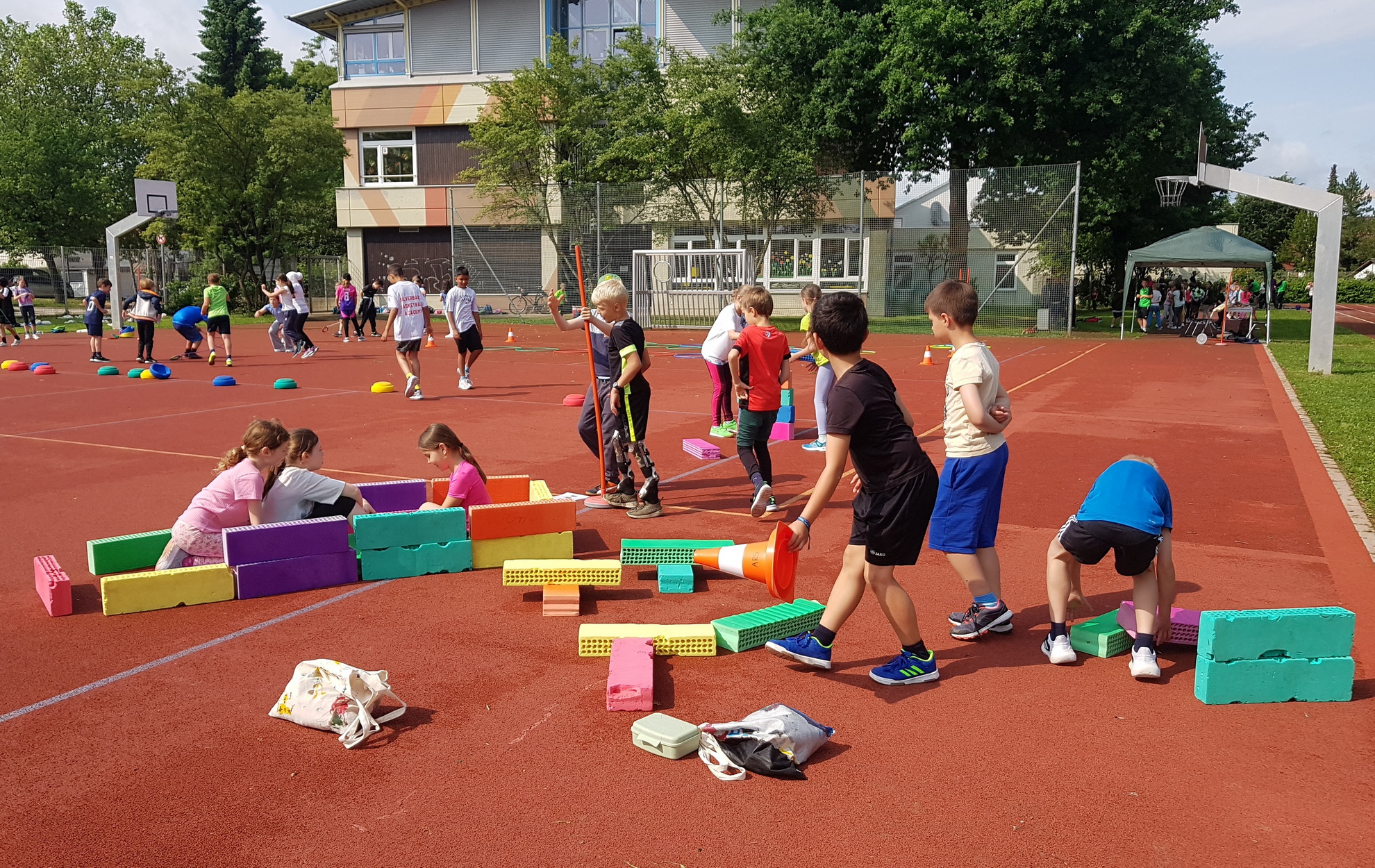 bei den Bundesjugendspielen